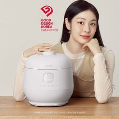  Nồi cơm điện áp suất kép Cuchen CRH TWS0610W 1.08L ruột inox 