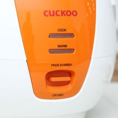 Nồi cơm điện Cuckoo CR0661 1.08L - Màu xanh/ Cam 