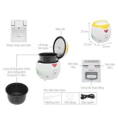  Nồi cơm điện Cuckoo 1.08L CR0671 