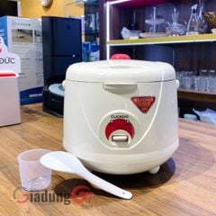  Nồi cơm điện Cuckoo CR1021 1.8L - Màu Đỏ/ Trắng 