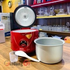  Nồi cơm điện Cuckoo CR1021 1.8L - Màu Đỏ/ Trắng 