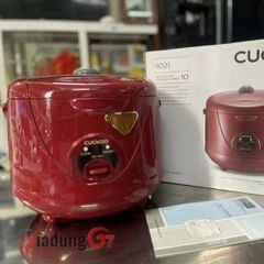  Nồi cơm điện Cuckoo CR1021 1.8L - Màu Đỏ/ Trắng 