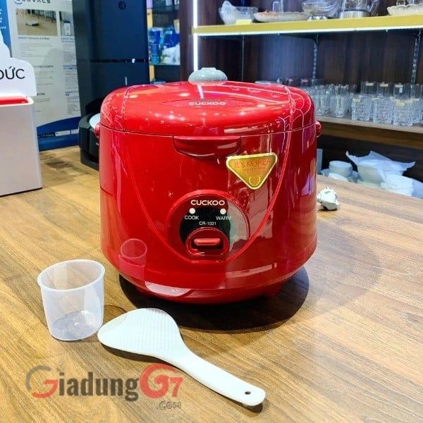 Nồi cơm điện Cuckoo CR1021 1.8 lít -  Tiện ích nấu cơm tuyệt vời