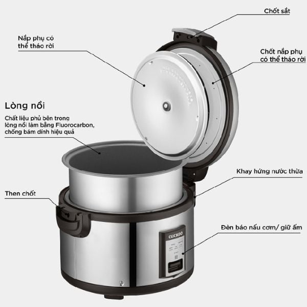 Nồi cơm điện Cuckoo CR3521 6.3 lít / BKSTVNCV