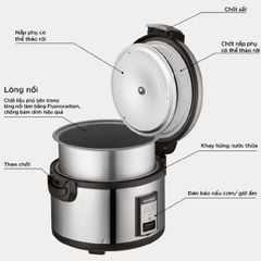  Nồi cơm điện Cuckoo CR3521 6.3 lít / BKSTVNCV 