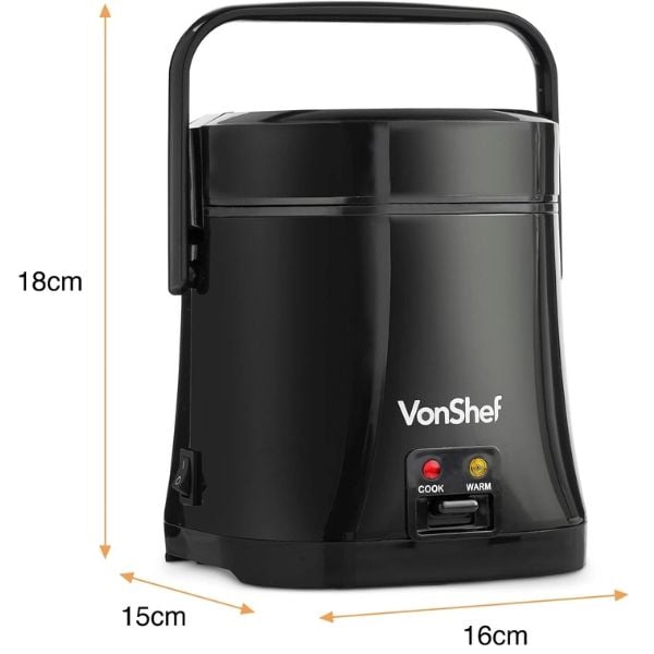 Nồi cơm điện mini Vonshef 0.3L