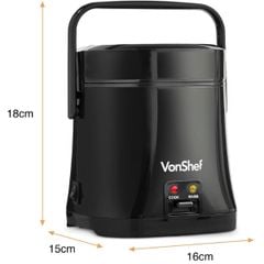  Nồi cơm điện mini Vonshef 0.3L 