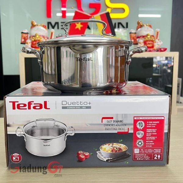 Nồi đơn Tefal Duetto 22cm 6L