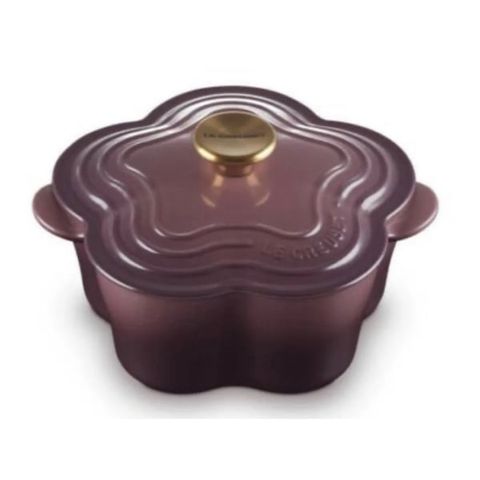 Nồi gang Le Creuset Honey hình hoa tím 20cm