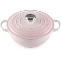  Nồi gang sâu lòng Le Creuset Marmite 24cm màu hồng 