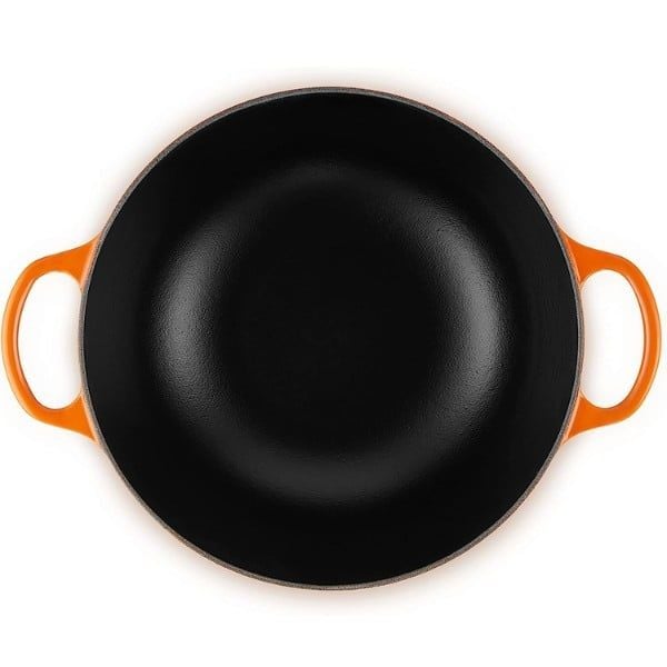 Nồi gang sâu lòng Le Creuset La Marmite 26cm màu cam
