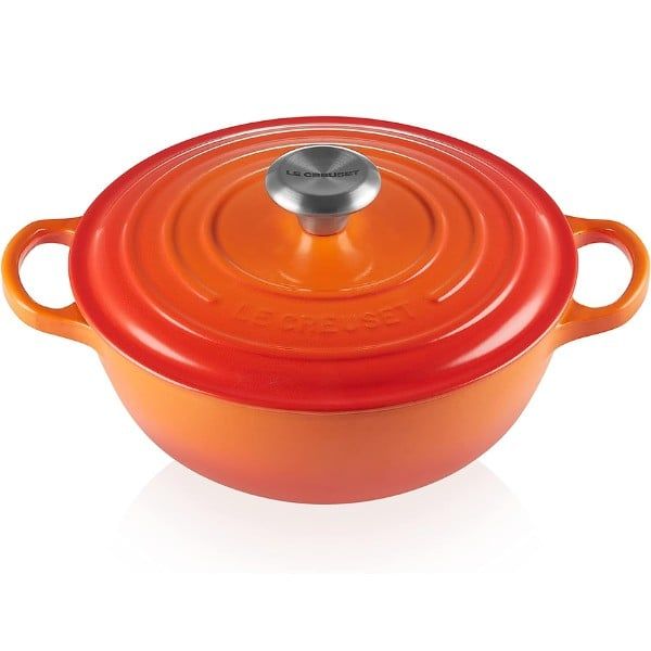 Nồi gang sâu lòng Le Creuset La Marmite 26cm màu cam