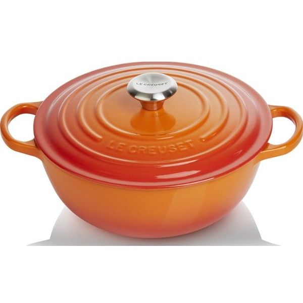 Nồi gang sâu lòng Le Creuset La Marmite 26cm màu cam