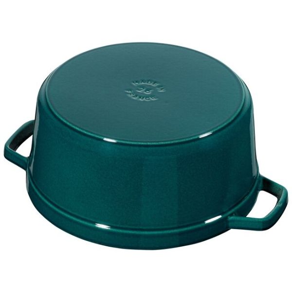 Nồi gang Staub 20cm dung tích 2.2 lít màu xanh lamer