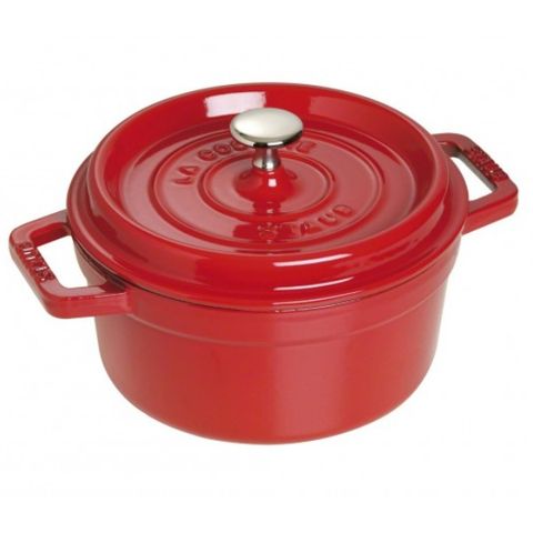 Nồi gang Staub 22cm (2.6L) màu đỏ