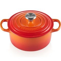  Nồi gang tròn Le Creuset Signature 22cm cam 3.3L 