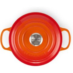  Nồi gang tròn Le Creuset Signature 22cm cam 3.3L 