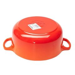  Nồi gang tròn Le Creuset Signature 22cm cam 3.3L 