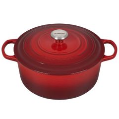  Nồi gang tròn Le Creuset Signature 22cm đỏ 3.3L 0677 