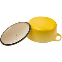  Nồi gang tròn Le Creuset Signature 24cm/ 4.2L màu vàng 