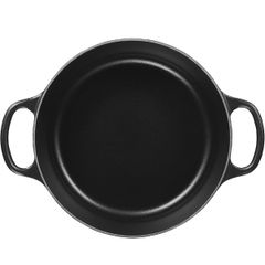  Nồi gang tròn Le Creuset Signature 24cm/ 4.2L màu đen 