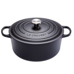  Nồi gang tròn Le Creuset Signature 24cm/ 4.2L màu đen 