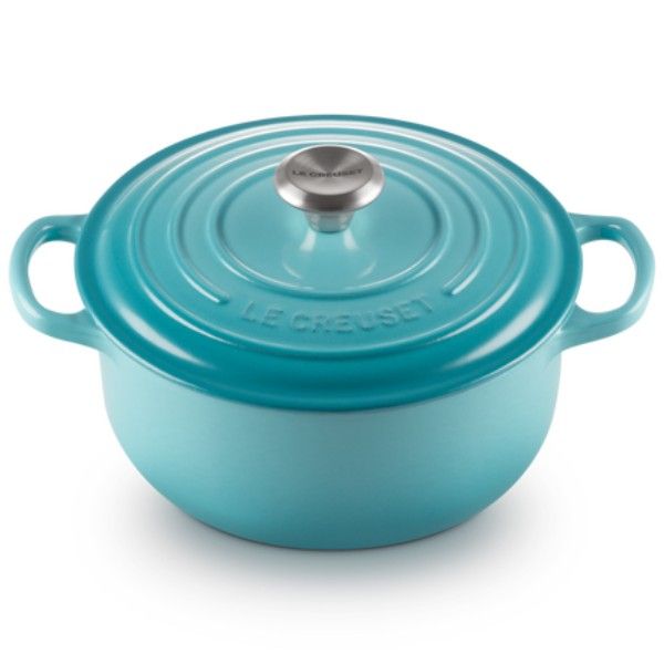 Nồi gang tròn Le Creuset Signature 24cm màu đen 4.2L
