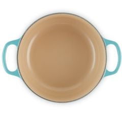  Nồi gang tròn Le Creuset Signature 24cm Xanh Caribe 4.2L 