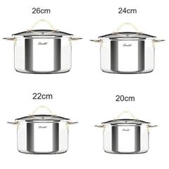  Nồi Inox Ciwete Royal Knight 22cm 