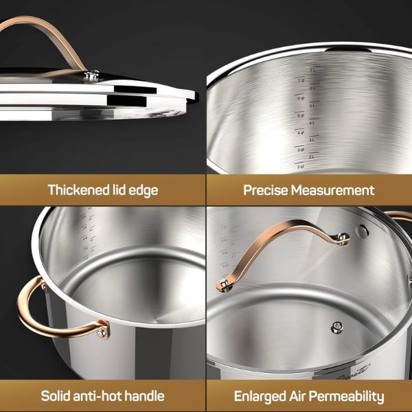 Nồi Inox Ciwete Royal Knight 20cm