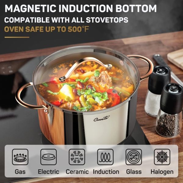 Nồi Inox Ciwete Royal Knight 20cm