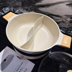  Nồi lẩu 2 ngăn SK đường kính 28cm - Nội địa Hàn 