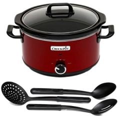  Nồi nấu chậm Crock Pot 3,5 lít nút vặn cơ 