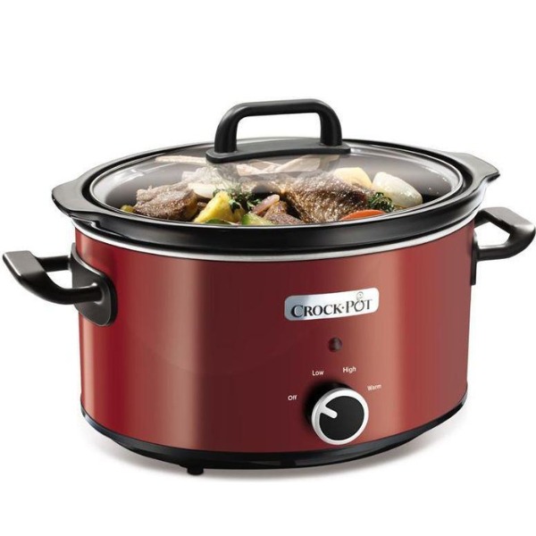 Nồi nấu chậm Crock Pot dung tích 3,5L (Loại điện tử và vặn cơ)