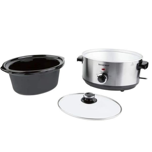 Nồi nấu chậm Silvercrest SSC200A1 6 lít