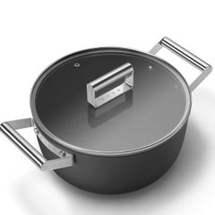  Nồi Smeg CKFC2411BLM màu đen 24cm 