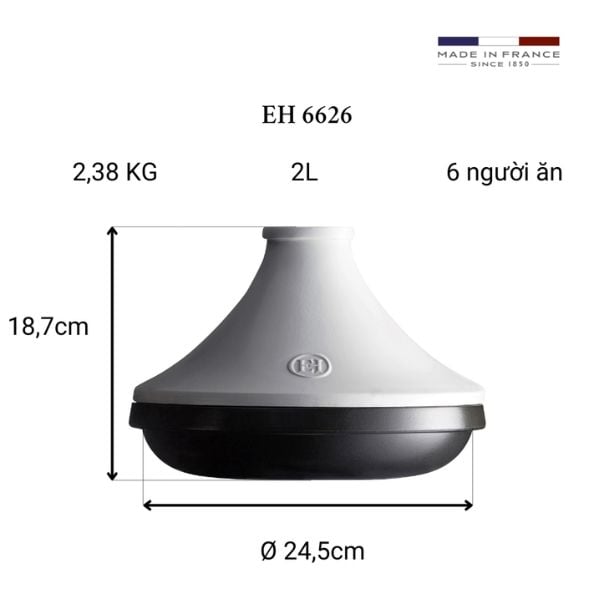 Nồi Tagine Emile Henry Delight EH 6626 EH 6632 Các Màu Sắc