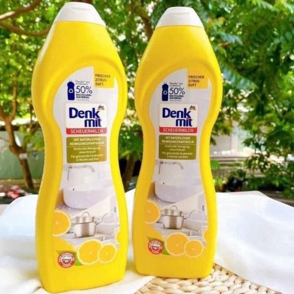Nước tẩy rửa nồi - bồn rửa Denkmit 750ml