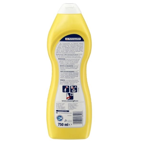 Nước tẩy rửa nồi - bồn rửa Denkmit 750ml