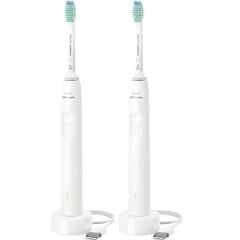  Philips Sonicare 3100 HX3675/13 - Set 2 bàn chải đánh răng điện 