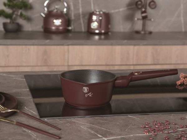 Quánh Berlinger Haus 16cm BH-8117 phủ titan Pro chống dính màu Đỏ/ Đen