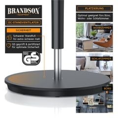  Quạt cây Brandson DC ECO 35cm 19W Màu Đen 