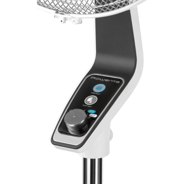 Quạt cây Rowenta VU5640 với 5 tốc độ gió, hoạt động yên tĩnh, chống ồn