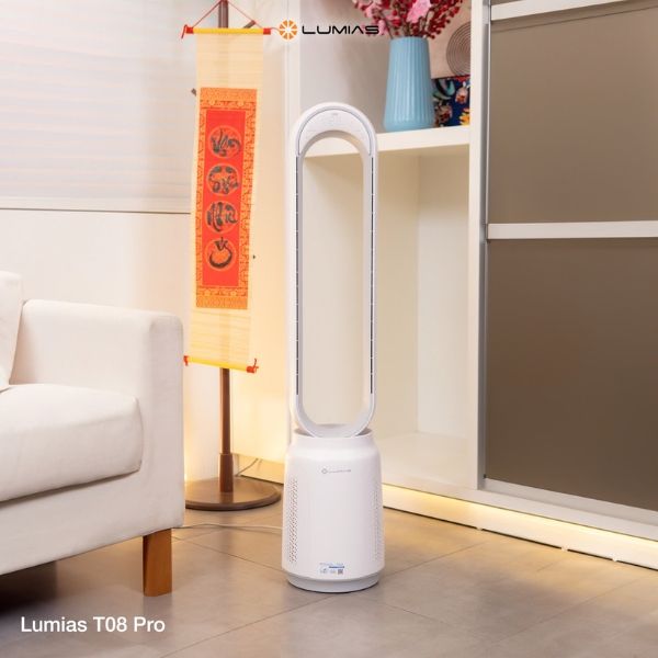 Quạt không cánh kiêm lọc không khí Lumias T08 Pro