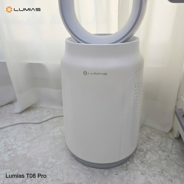 Quạt không cánh kiêm lọc không khí Lumias T08 Pro