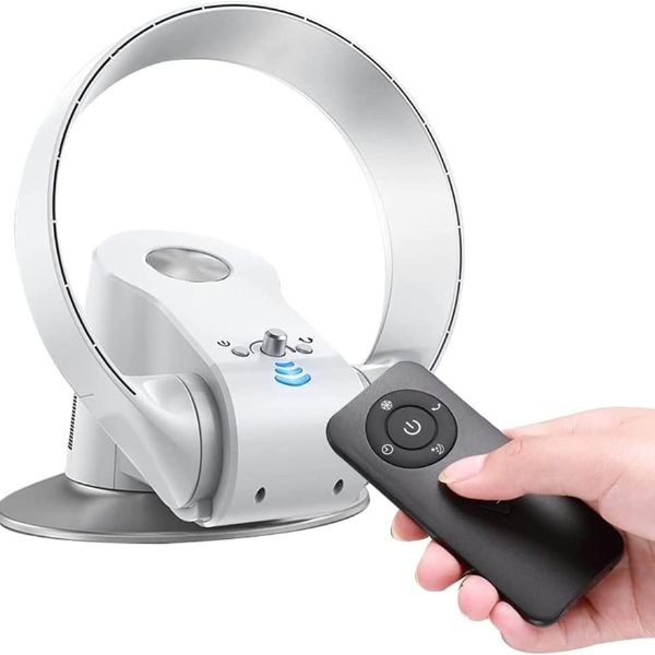 Quạt không cánh U Ultty CR305B với 3 tốc độ gió, an toàn không cánh