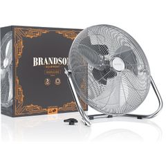  Quạt sàn Brandson 50cm 120W Nội địa Đức - Màu bạc/đen/đồng 