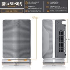  Quạt sưởi Brandson 8273034 - Nội địa Đức 