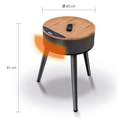  Quạt sưởi gốm kiêm bàn Decor Unold Henry 86545 