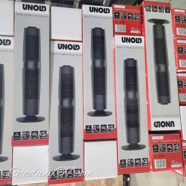 Quạt tháp 2 tầng Unold 86130 / 86135 Super Air Smart 360
